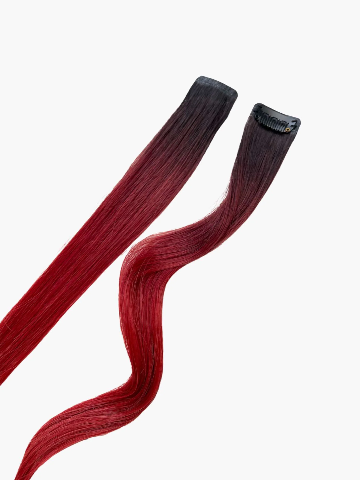 Ombré Bright Red Streaks - Image 4