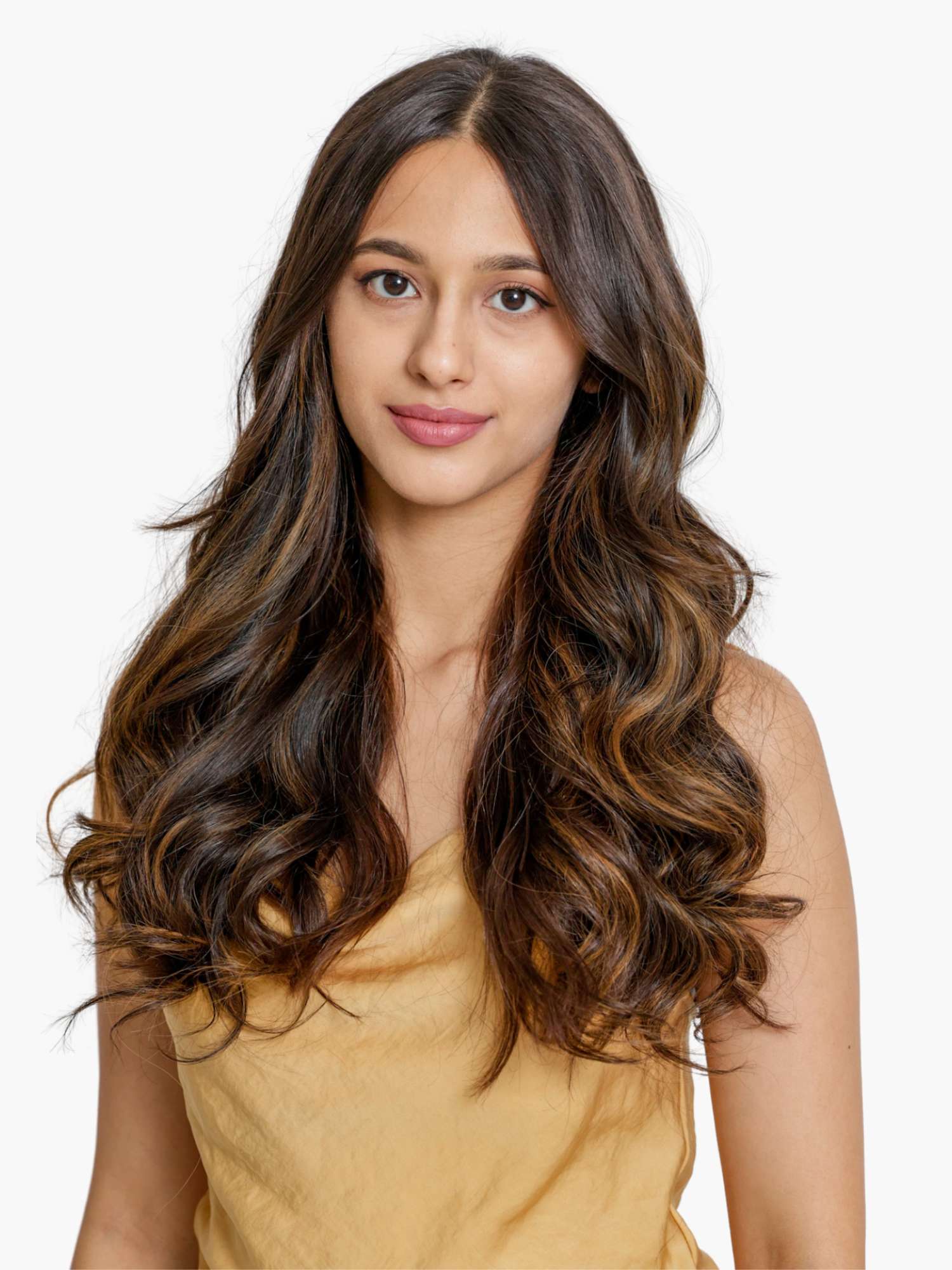 Bronze Balayage - Seamless 3 Set Clip-in Extensions - Image 3