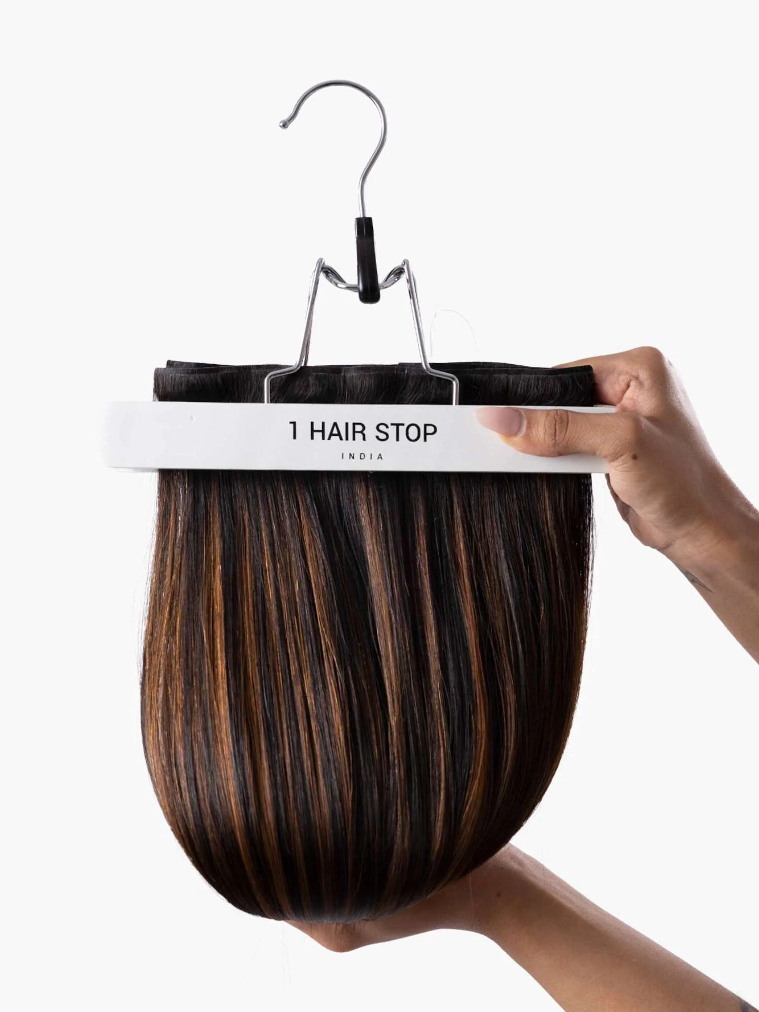 Bronze Balayage - Seamless 3 Set Clip-in Extensions - Image 4
