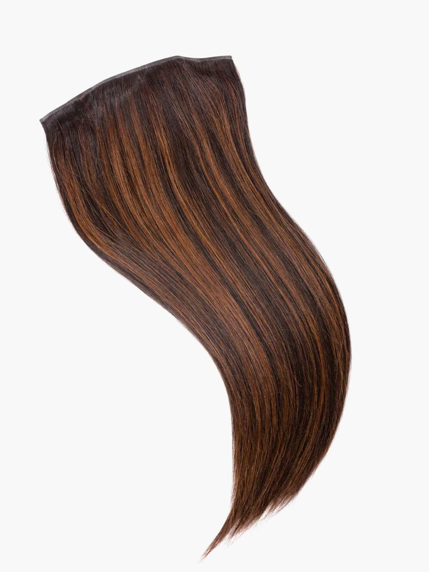 Bronze Balayage - Seamless 3 Set Clip-in Extensions - Image 5