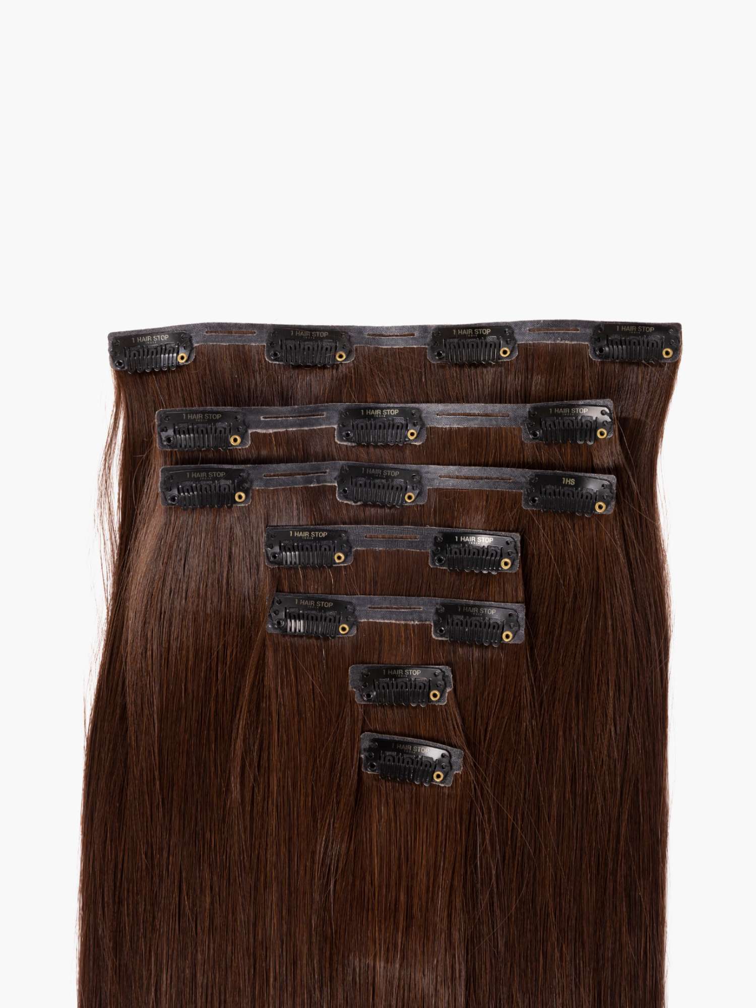 Seamless 7 Set Clip-in Extensions - Straight - Image 11